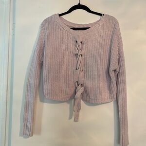 Hollister XS lavender sweater